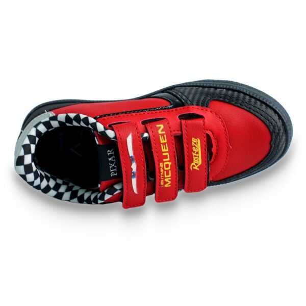 Tênis Infantil Disney Carros Vermelho/Preto DCA04KR