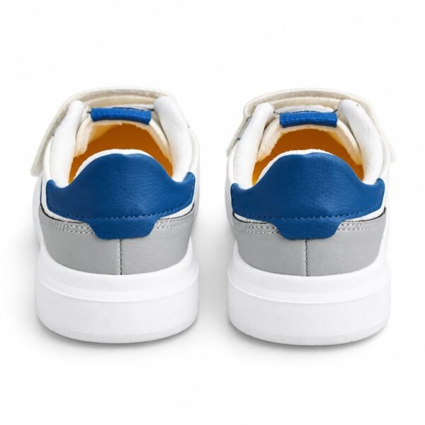 Tênis Klin Infantil Unissex Capri Mini Branco, Cinza e Petróleo 355012000