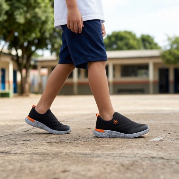Tênis Molekinho Infantil Menino Calce Fácil Preto 2831.104
