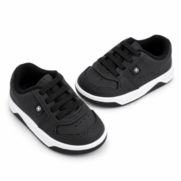 Tênis Molekinho Bebê Menino Preto 2623.121