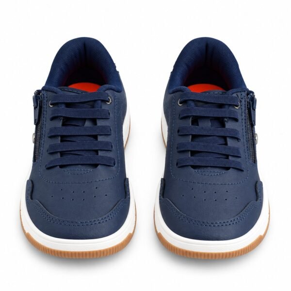Tênis Kidy Infantil Menino K360 Casual Conforto Marinho com Zíper