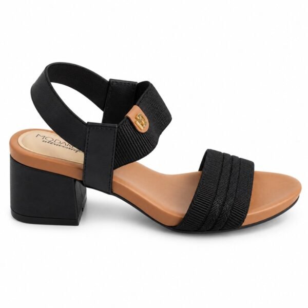 Sandália Feminina Modare Preto/Camel 7187.100.31330.100711