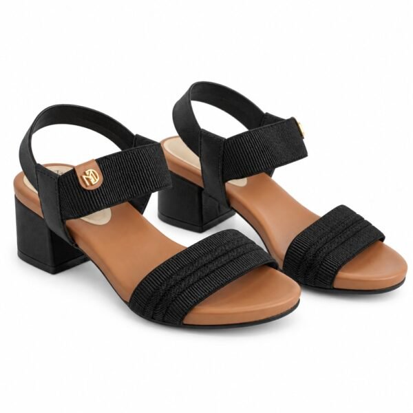 Sandália Feminina Modare Preto/Camel 7187.100.31330.100711