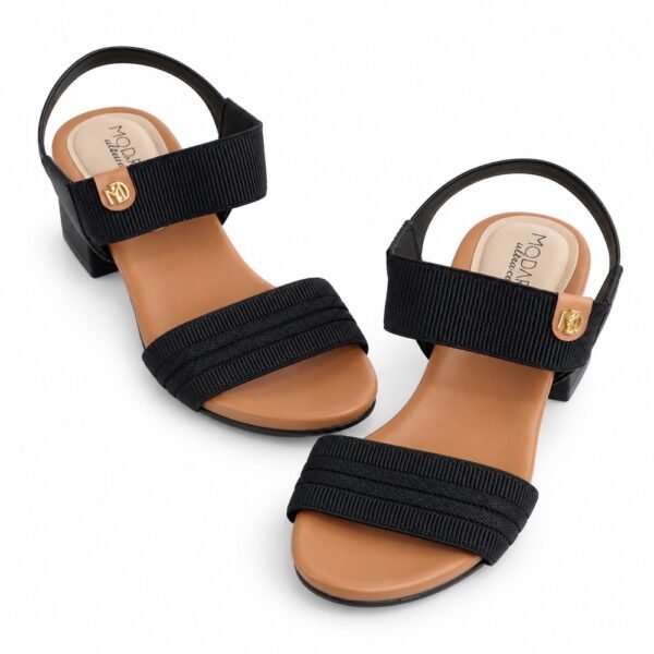Sandália Feminina Modare Preto/Camel 7187.100.31330.100711