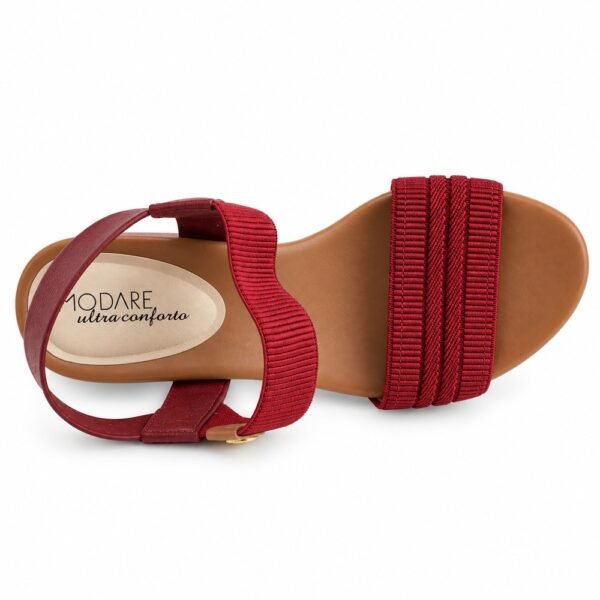 Sandália Feminina Modare Cherry/Camel 7187.100.31330.108348