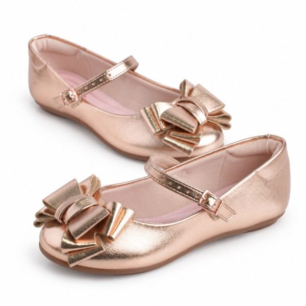 Sapatilha Infantil Molekinha Ouro Rosado 2083.1122.30579.23146
