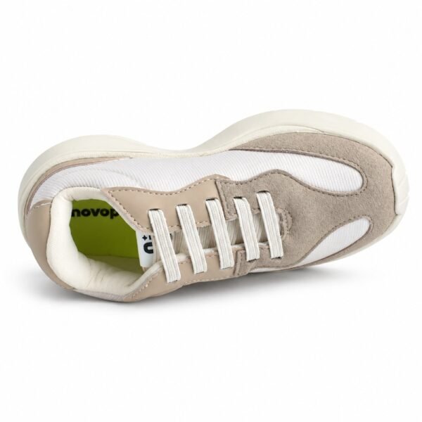 Tênis Infantil Novopé Off White/Tartufo 80001048_4406