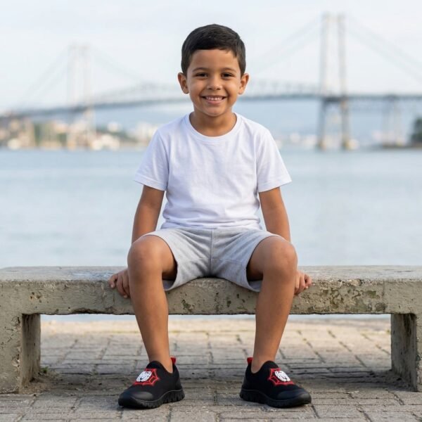 Tênis Infantil Novopé Aranha Preto/Vermelho 11001011_5316