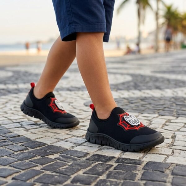 Tênis Infantil Novopé Aranha Preto/Vermelho 11001011_5316