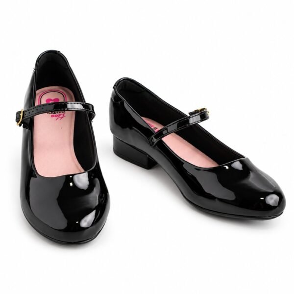 Sapato Infantil Molekinha Preto Verniz 2528.101.13488.15745