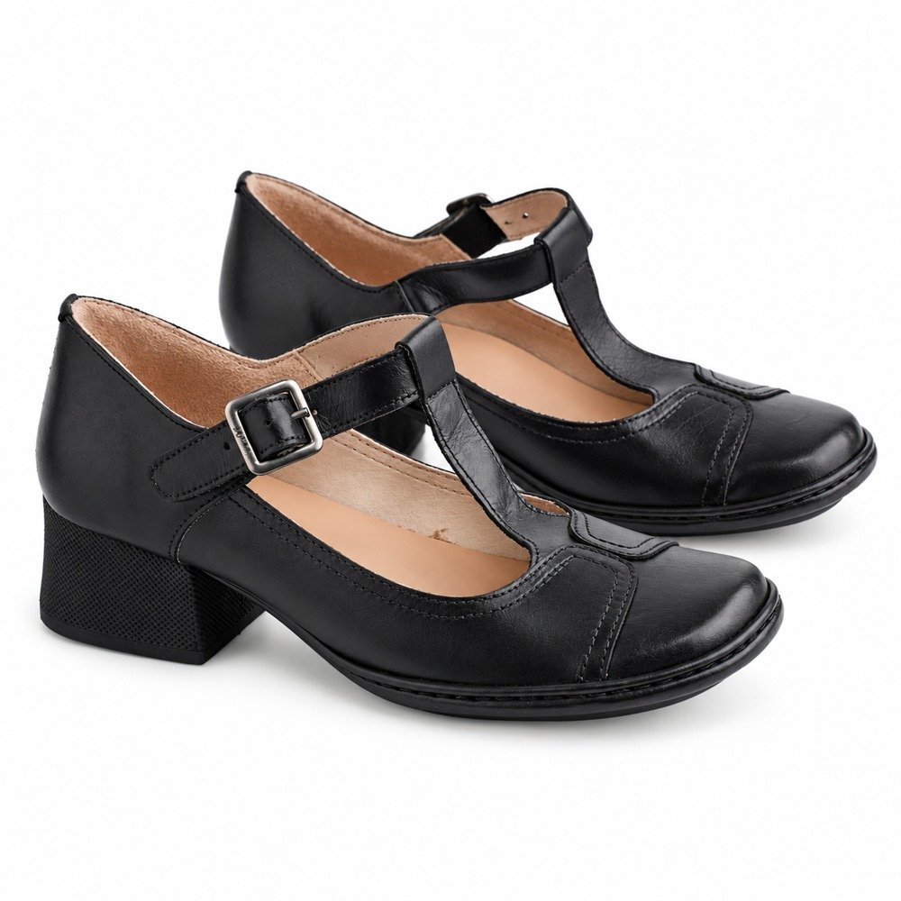 SAPATO BONECA JGEAN - PRETO