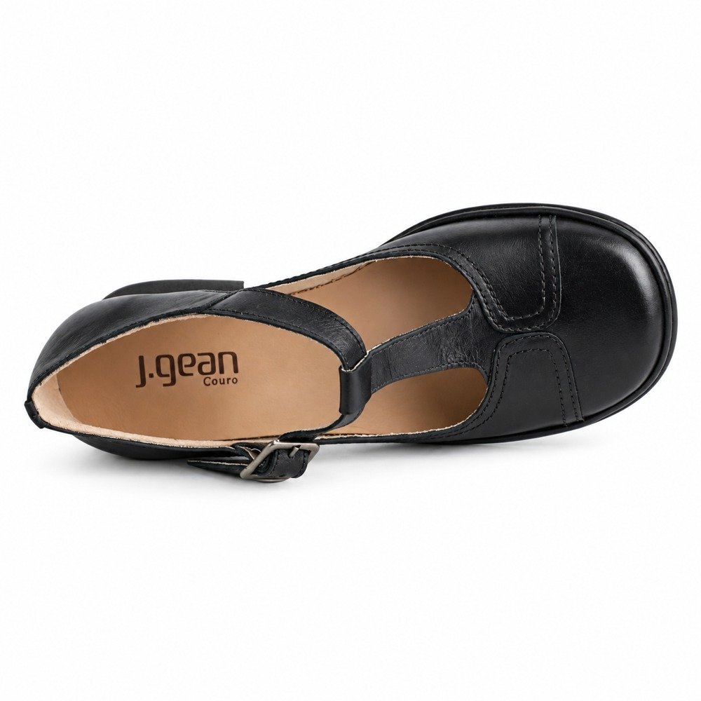 SAPATO BONECA JGEAN - PRETO