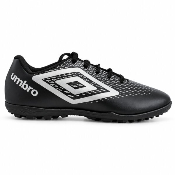 Chuteira Society Umbro X-Diamond Preto e Cinza U01FB00302