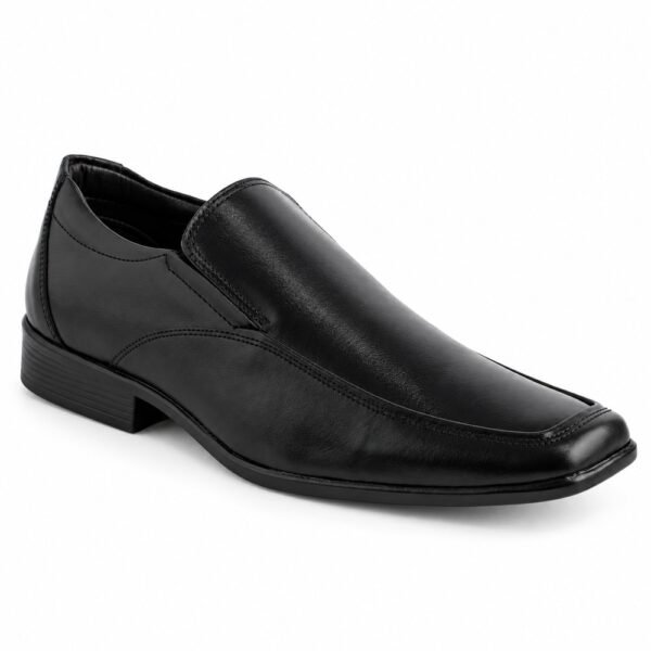 Sapato Masculino Bertelli Social Liso com Elástico 70.188 Confort Preto