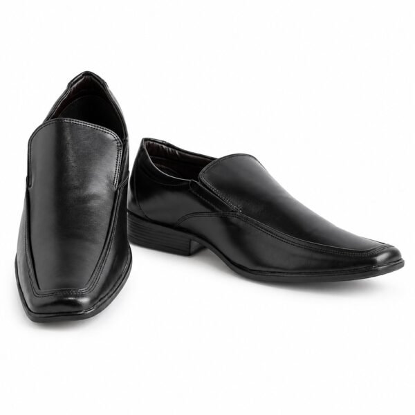 Sapato Masculino Bertelli Social Liso com Elástico 70.188 Confort Preto