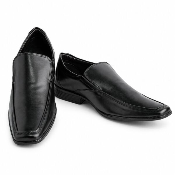Sapato Masculino Bertelli Social Liso com Elástico 70.188 Confort Preto