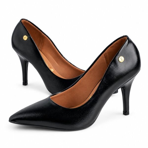 Sapato Scarpin Feminino Vizzano Preto 1184.1101.31310.15745