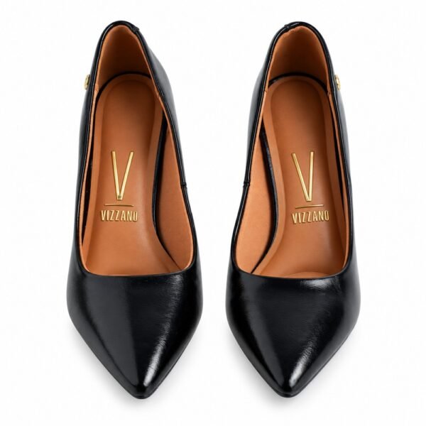 Sapato Scarpin Feminino Vizzano Preto 1184.1101.31310.15745