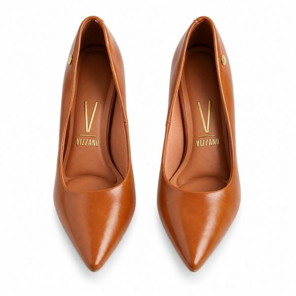 Sapato Scarpin Feminino Vizzano Caramelo 1184.1101.31310.107724
