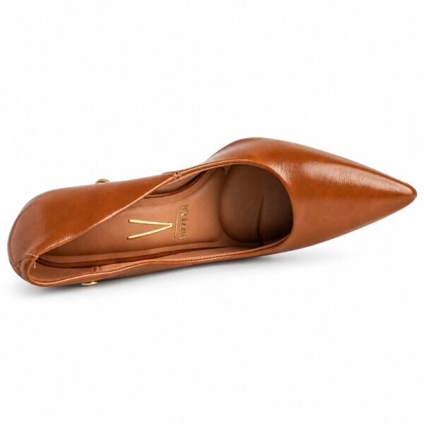 Sapato Scarpin Feminino Vizzano Caramelo 1184.1101.31310.107724