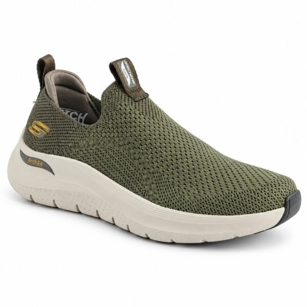 Tênis Masculino Skechers Arch Fit 2.0 Oliva