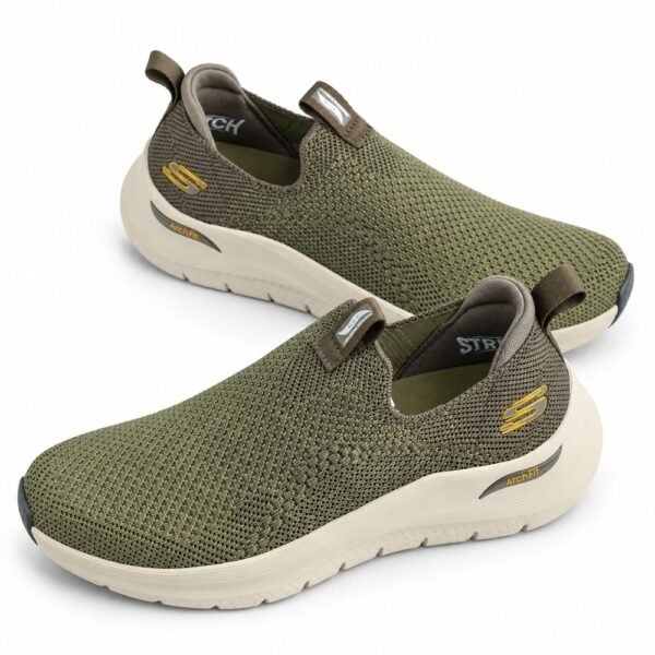 Tênis Masculino Skechers Arch Fit 2.0 Oliva