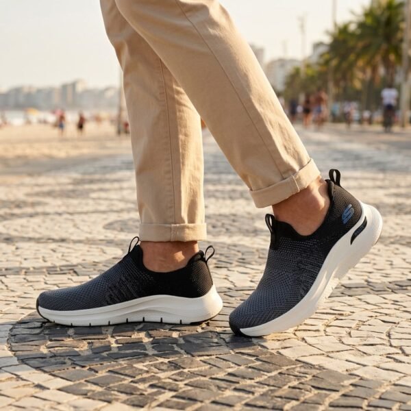 Tênis Skechers Masculino Arch Fit 2.0 Preto 232704BR-BLK