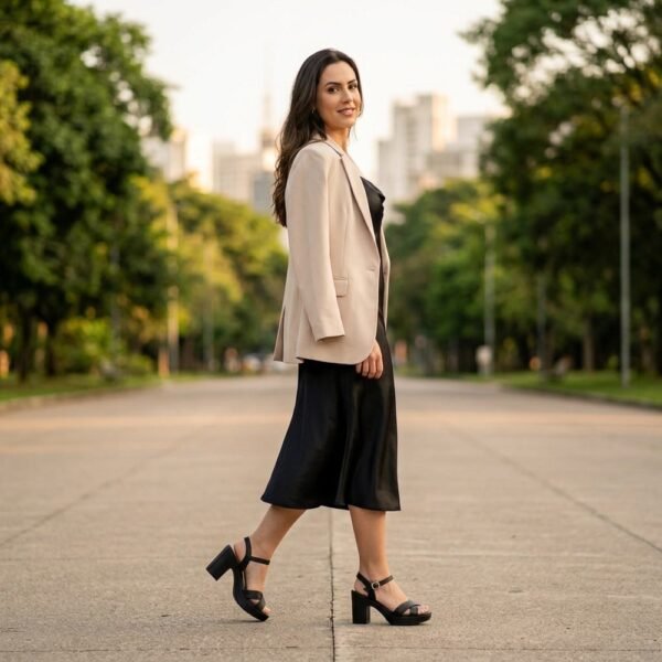 Sandália Feminina Modare Preto 7203.110.21736.15745
