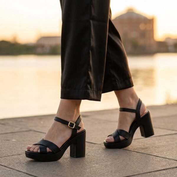 Sandália Feminina Modare Preto 7203.110.21736.15745