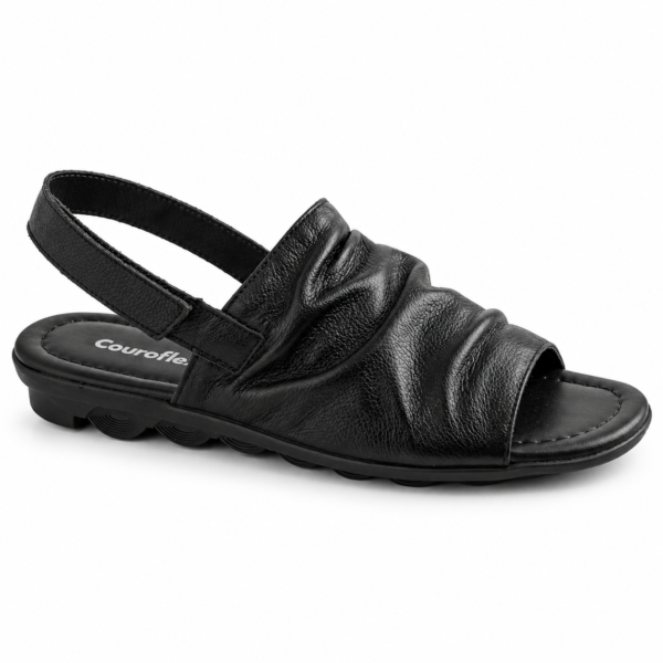 Sandália Feminina Couroflex Preto 19628