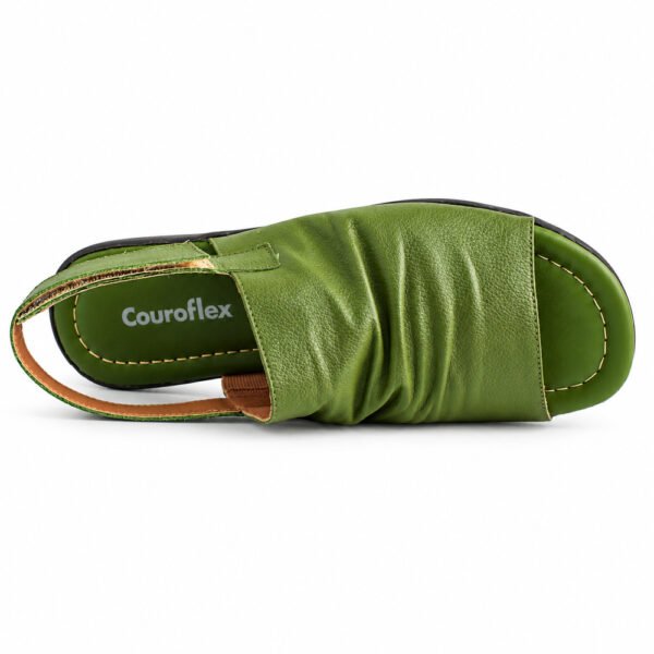 Sandália Feminina Couroflex Verde Oliva 19628