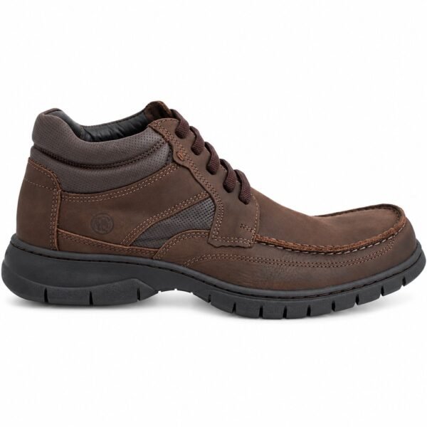 Bota Masculina Anatomic Gel Rústico Marrom 7976