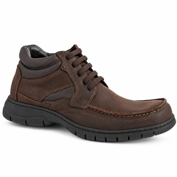 Bota Masculina Anatomic Gel Rústico Marrom 7976