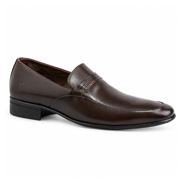 Mocassim Masculino Scatamacchia em Couro Cacau 15415