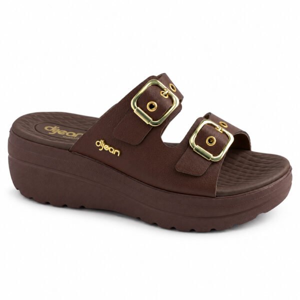 Chinelo Feminino Dijean Chocolate 33120006-0153