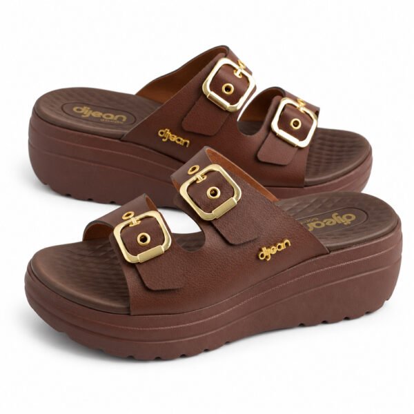 Chinelo Feminino Dijean Chocolate 33120006-0153
