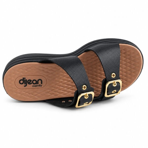 Chinelo Feminino Dijean Preto 33120006-0001