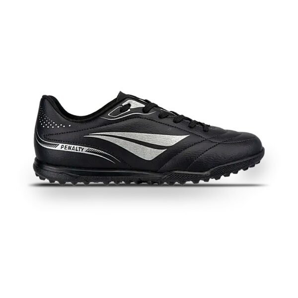 Chuteira Society Penalty Classic 2 Preto/Prata