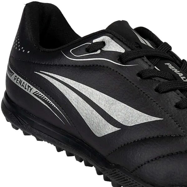Chuteira Society Penalty Classic 2 Preto/Prata