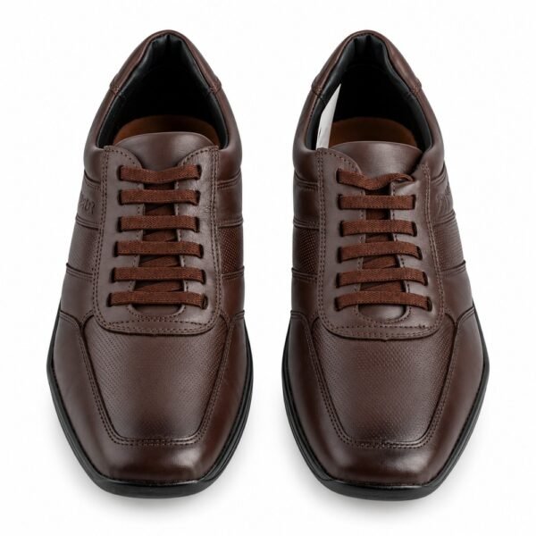 Sapato Masculino Pipper Hawk em Couro Café 53104