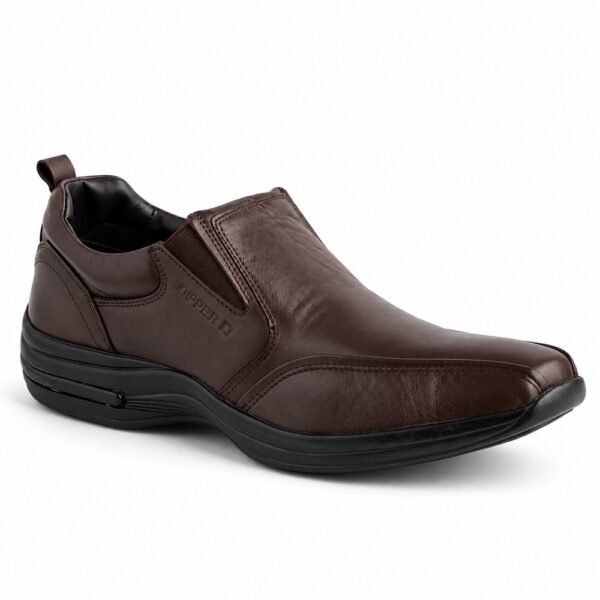 Sapato Masculino Pipper Hawk em Couro Café 53106