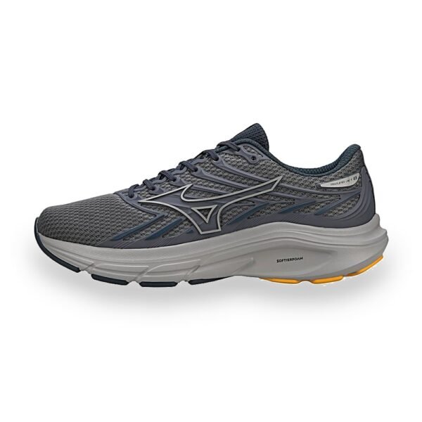 Tênis Mizuno Jet 8 Cinza e Amarelo 101043043