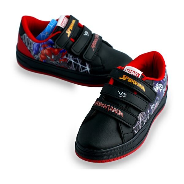 Tênis Infantil Marvel Spider-Man Preto/Vermelho MSP04KR